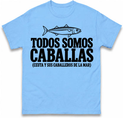 Todos Somos Caballas Ceuta T-Shirt Worn by Mbappe & Vinícius Jr