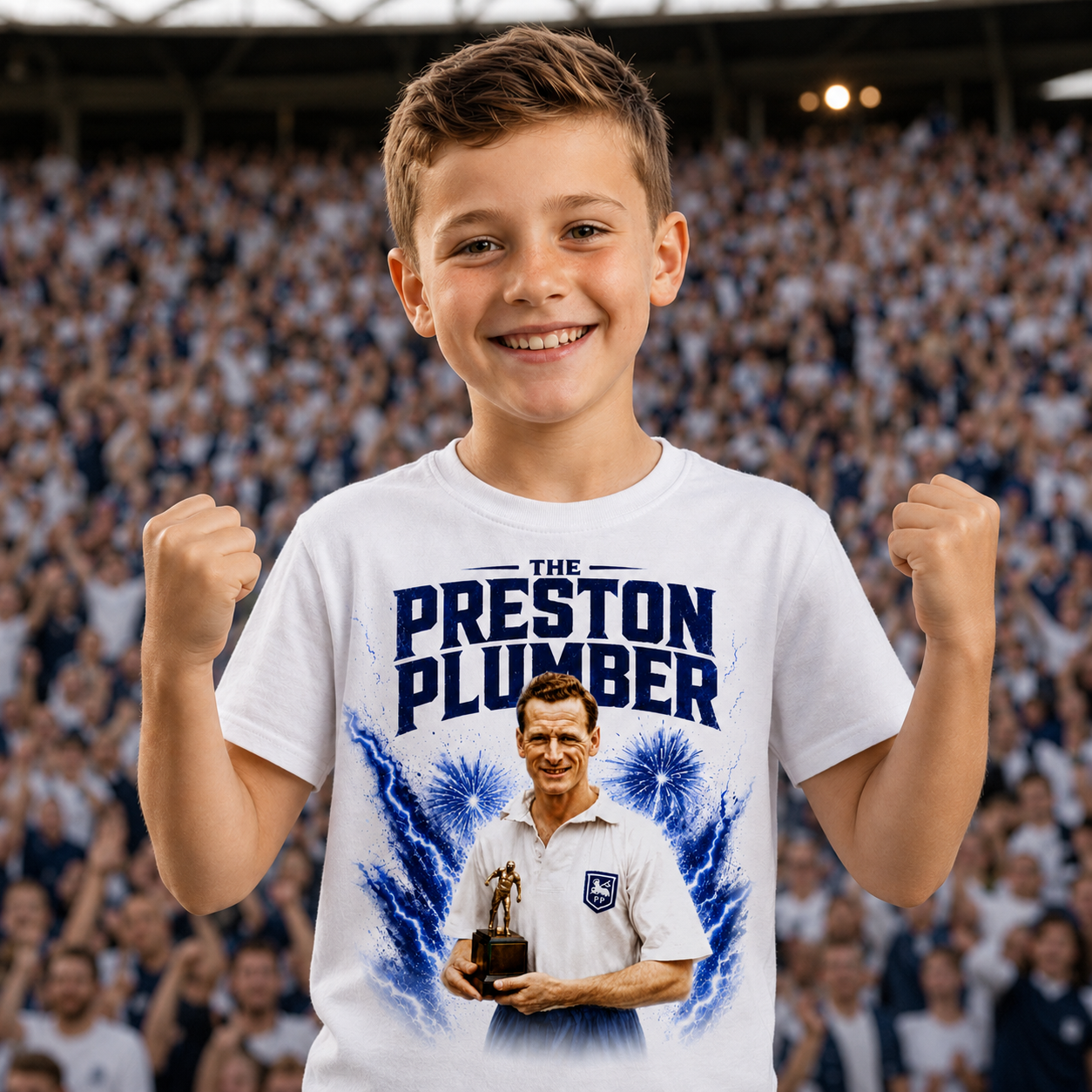 Tom Finney Preston Football Shirt