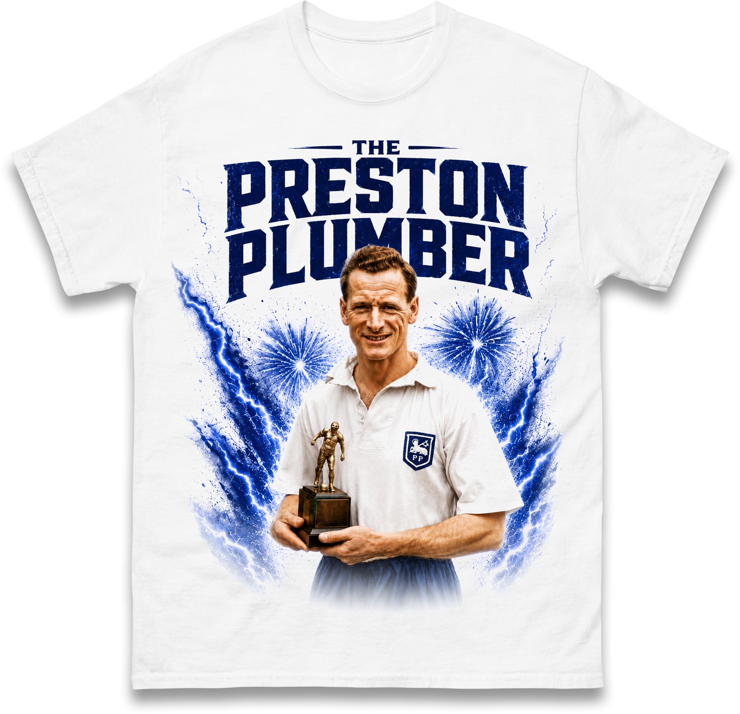 Tom Finney Preston Football Shirt
