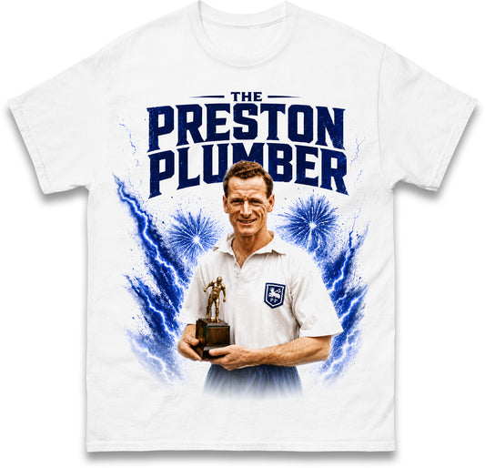 Tom Finney Preston Football Shirt