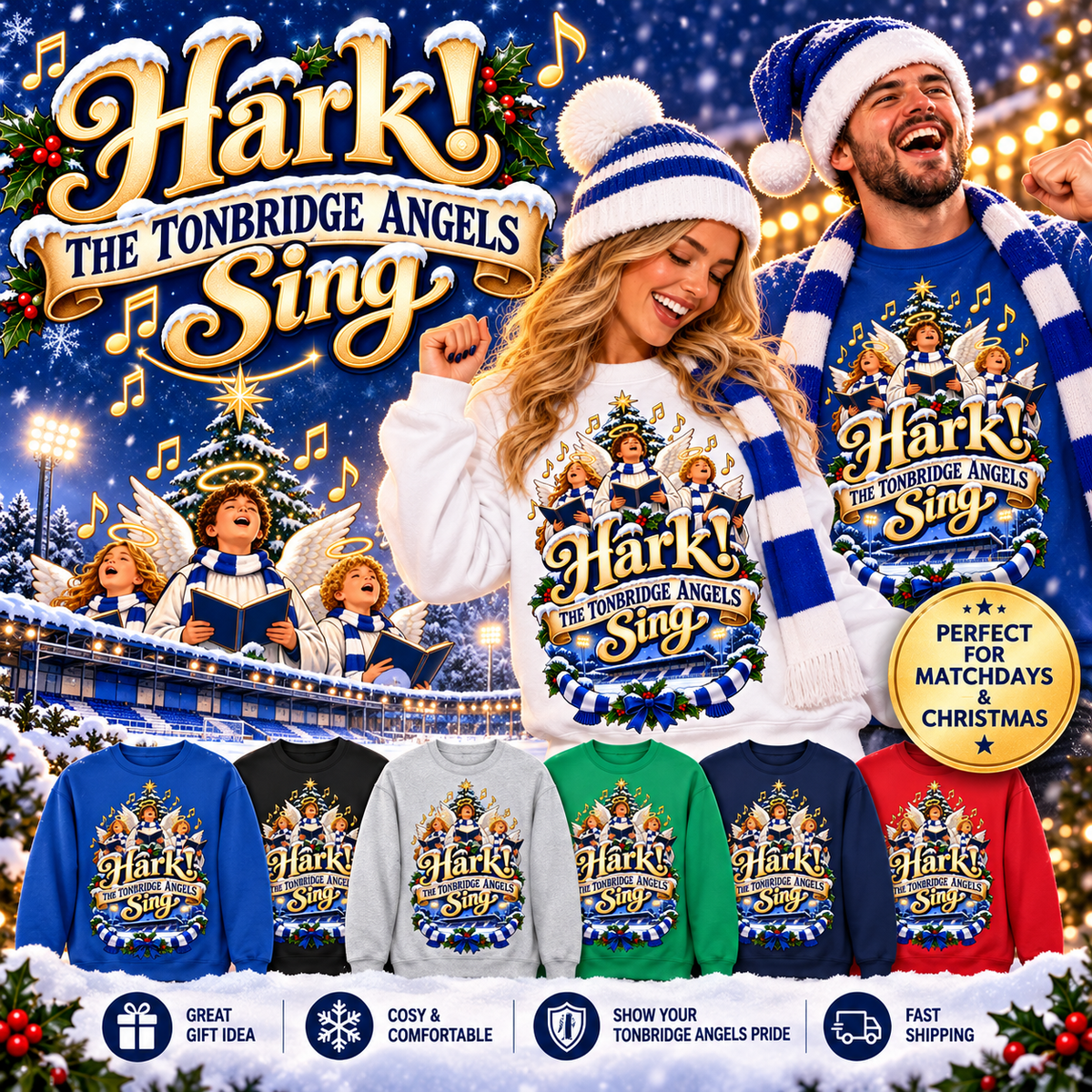 Tonbridge Angels Christmas Jumper