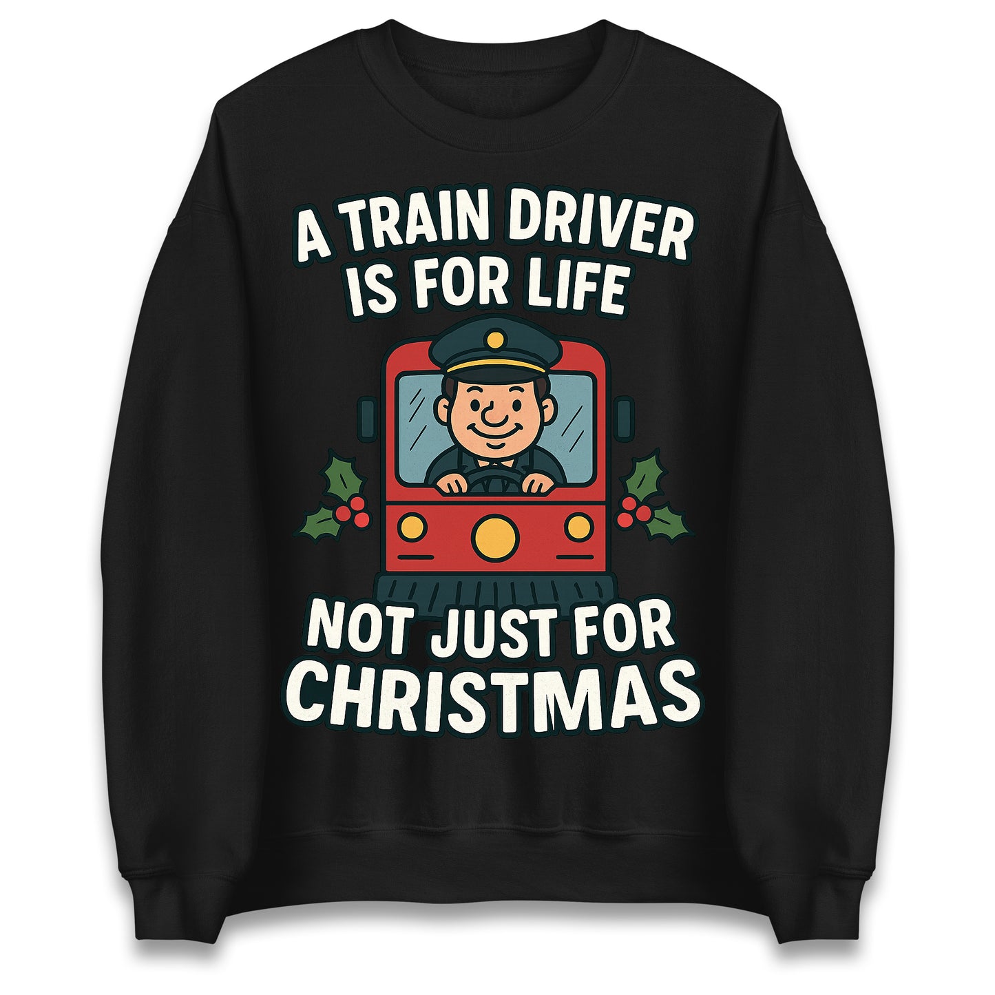 Train Driver Christmas Jumper