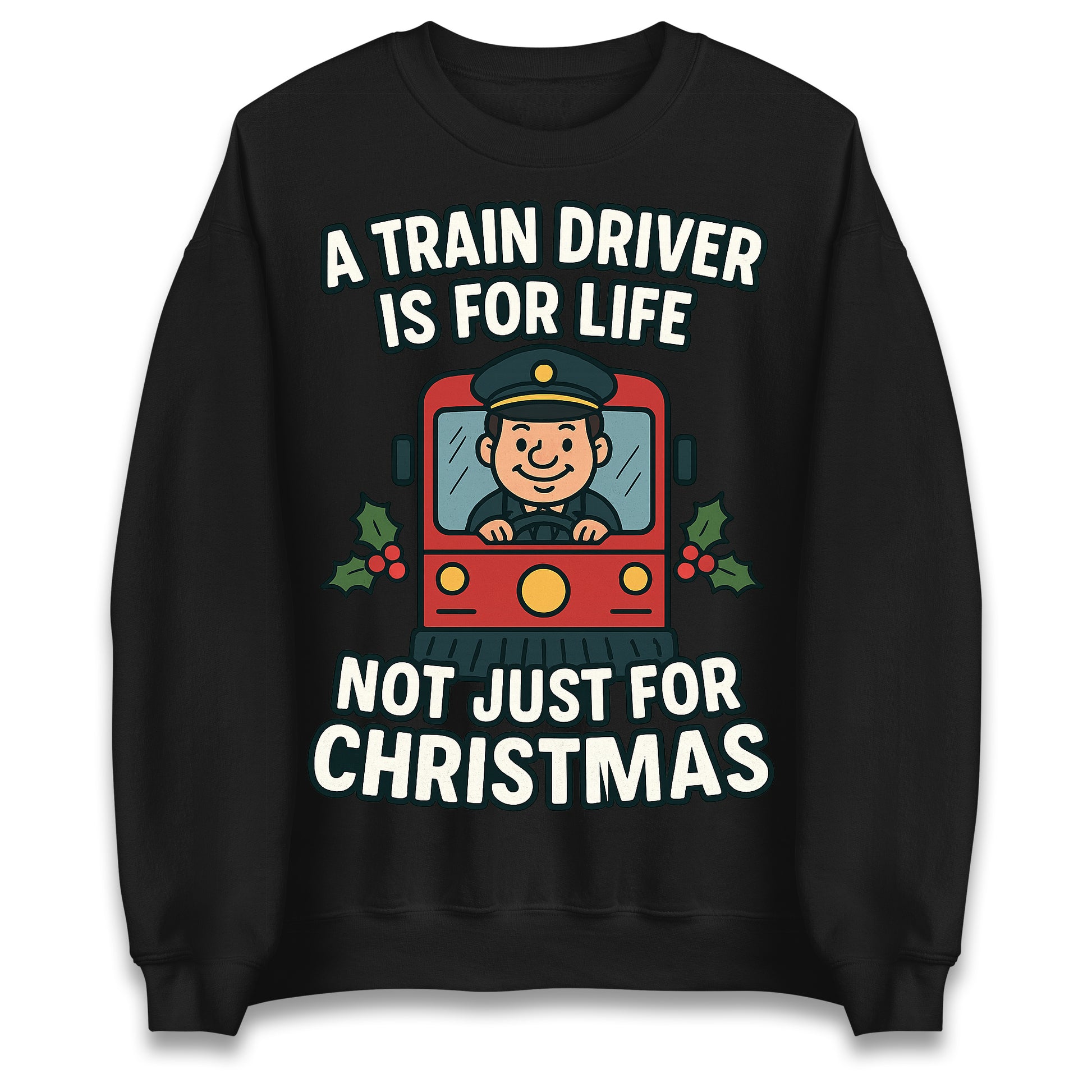Train Driver Christmas Jumper