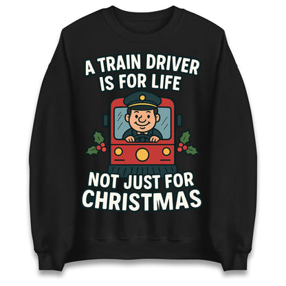 Train Driver Christmas Jumper