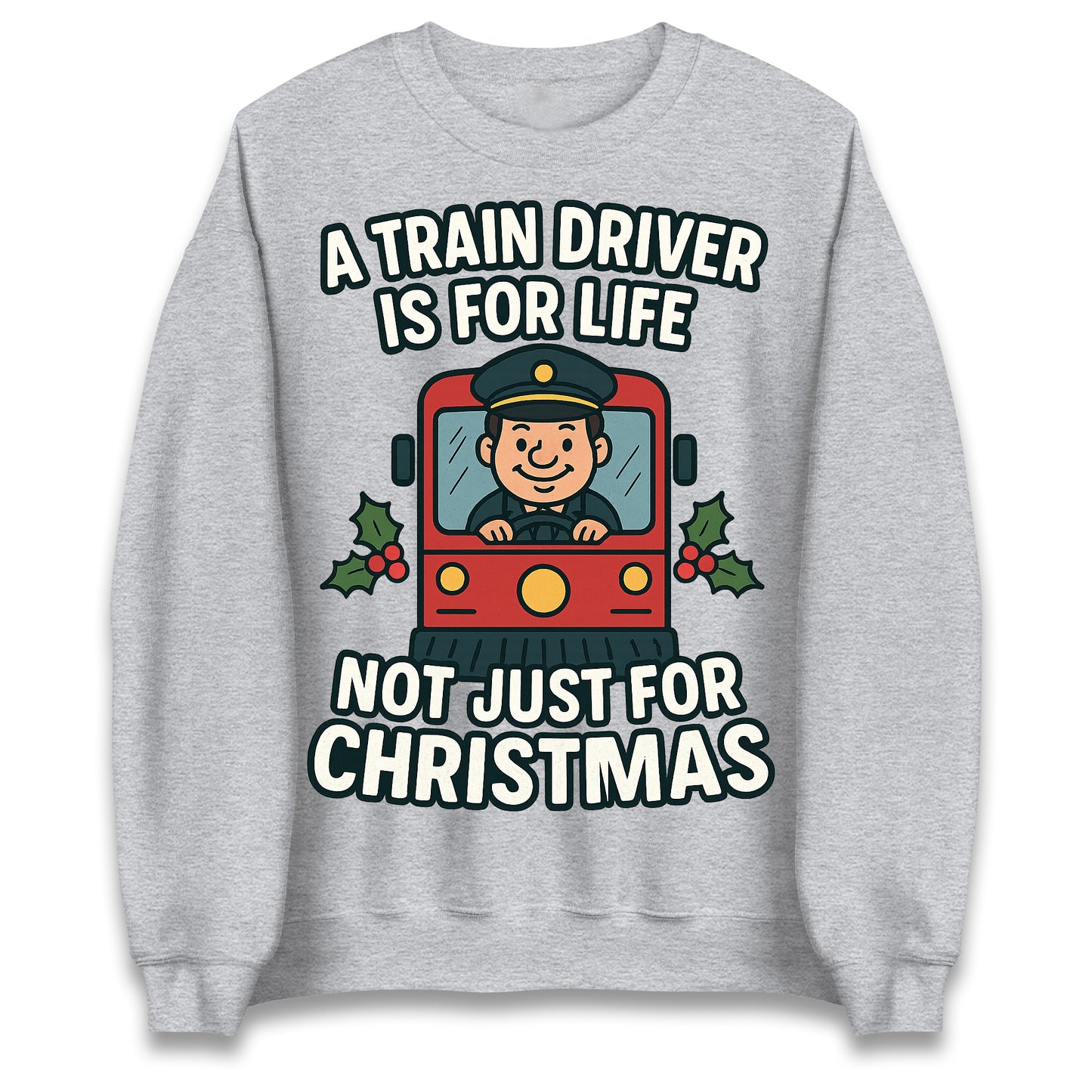 Train Driver Christmas Jumper