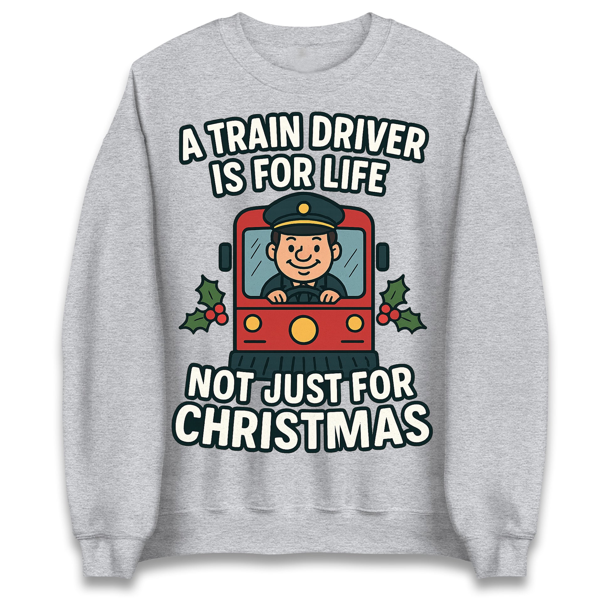 Train Driver Christmas Jumper