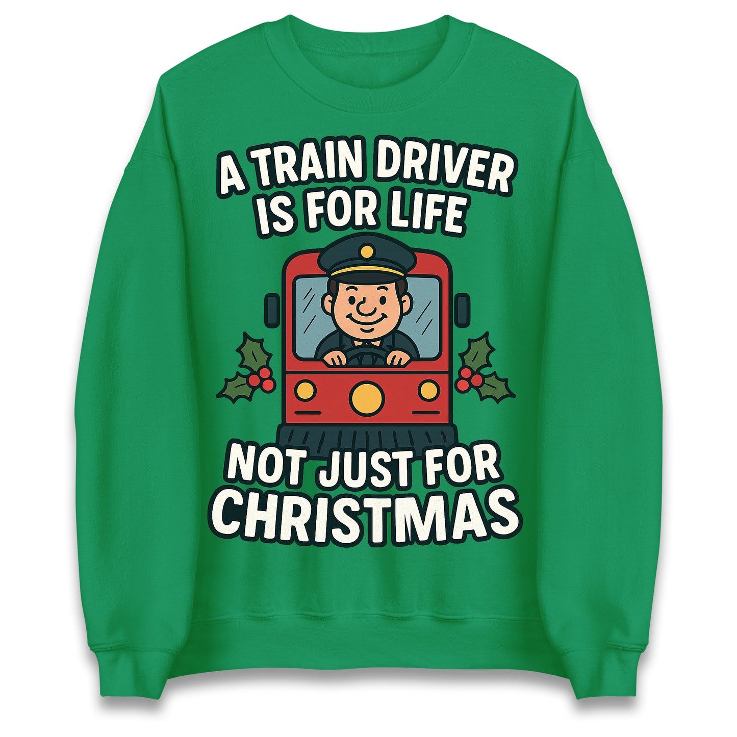 Train Driver Christmas Jumper