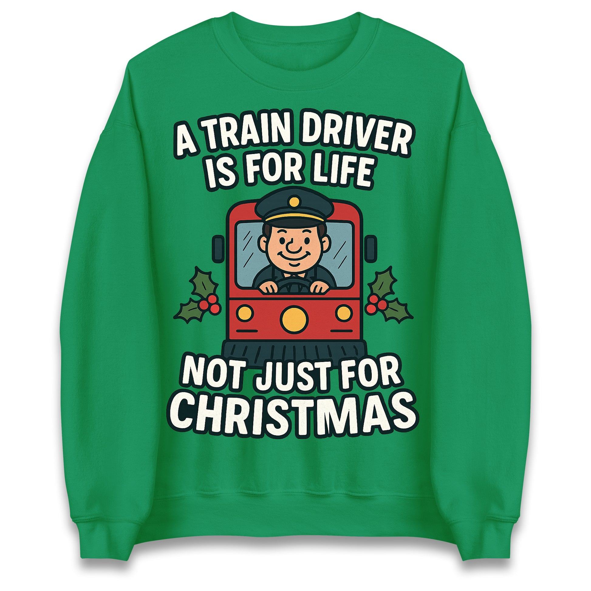 Train Driver Christmas Jumper