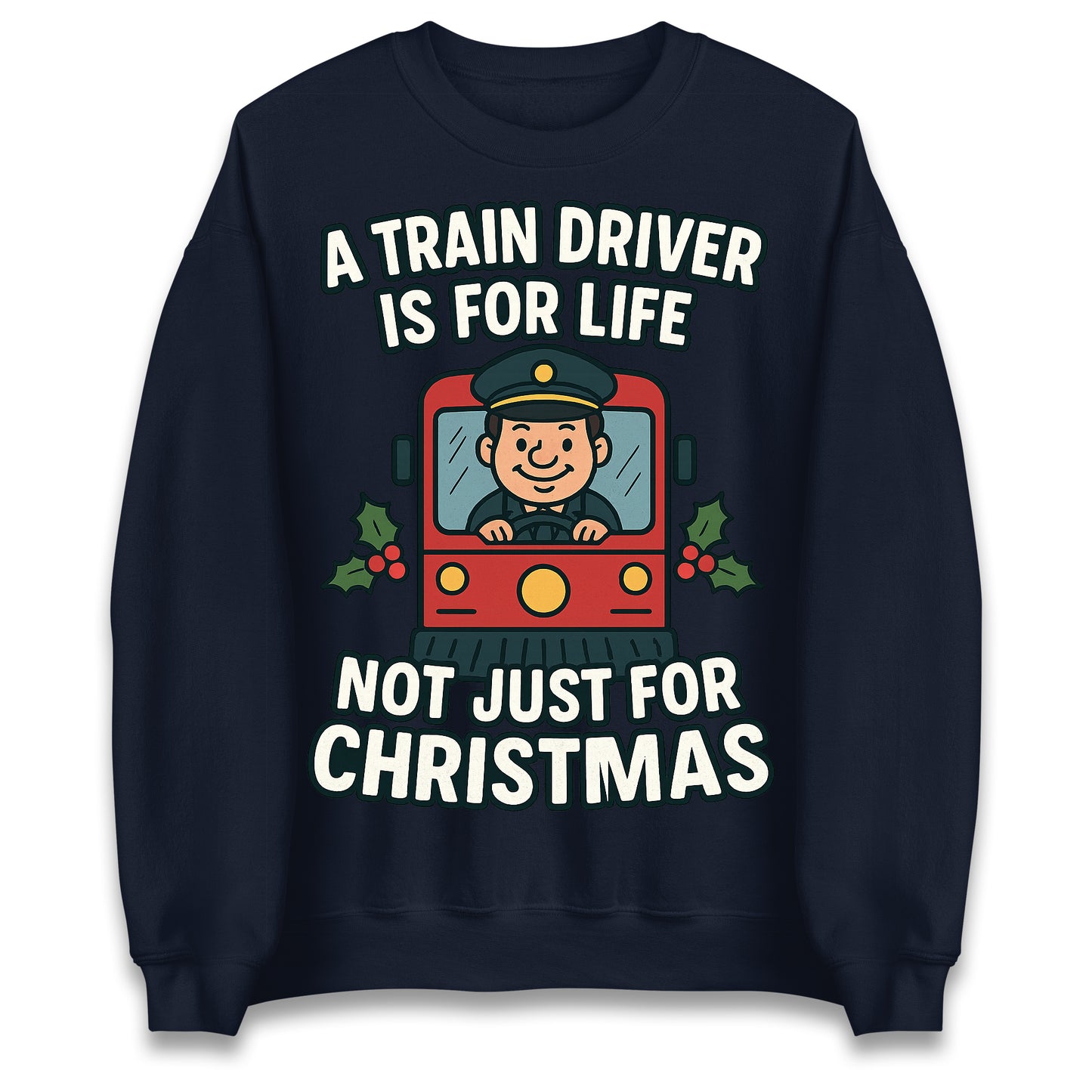 Train Driver Christmas Jumper