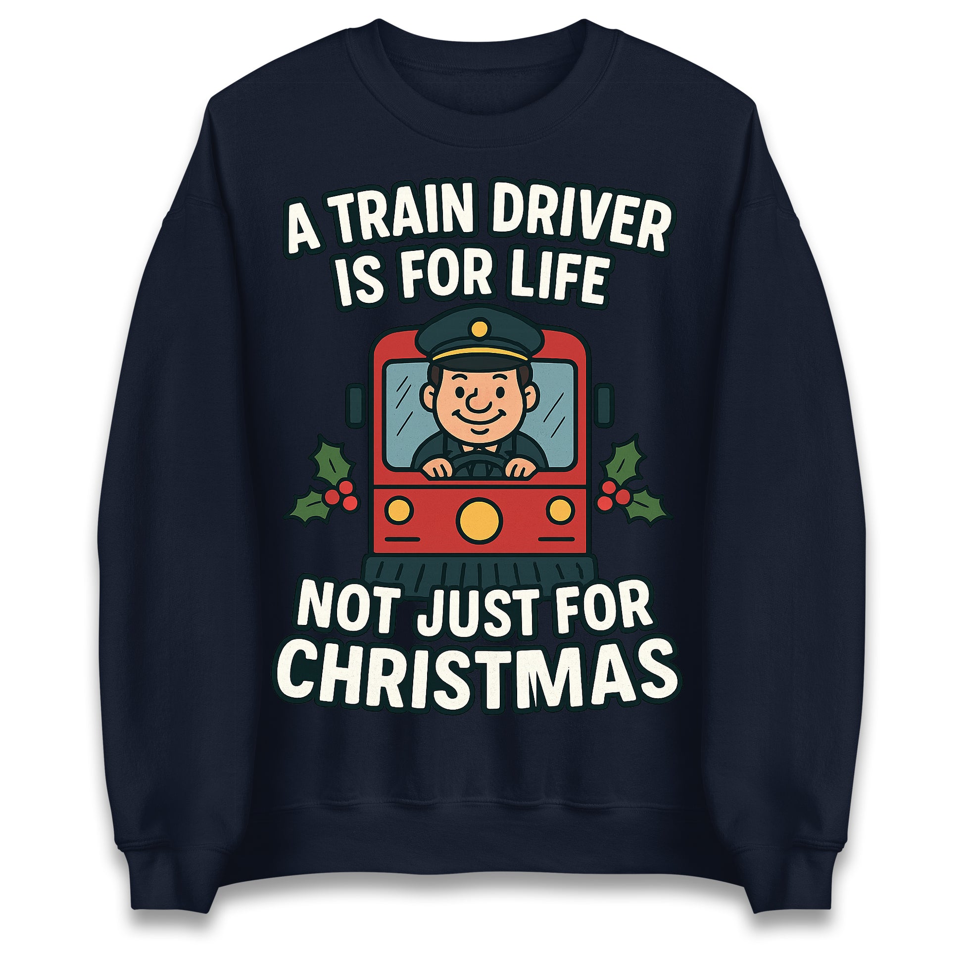 Train Driver Christmas Jumper
