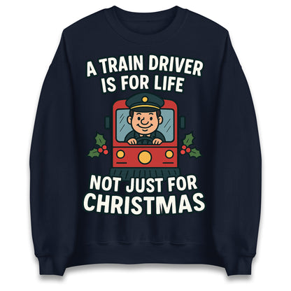 Train Driver Christmas Jumper