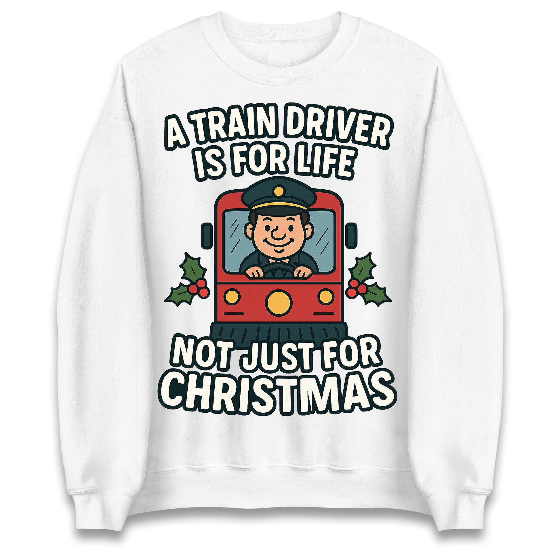 Train Driver Christmas Jumper