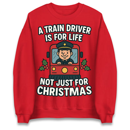 Train Driver Christmas Jumper