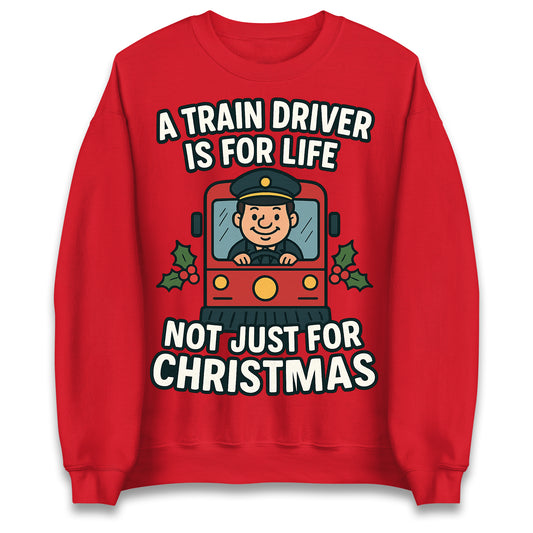 Train Driver Christmas Jumper