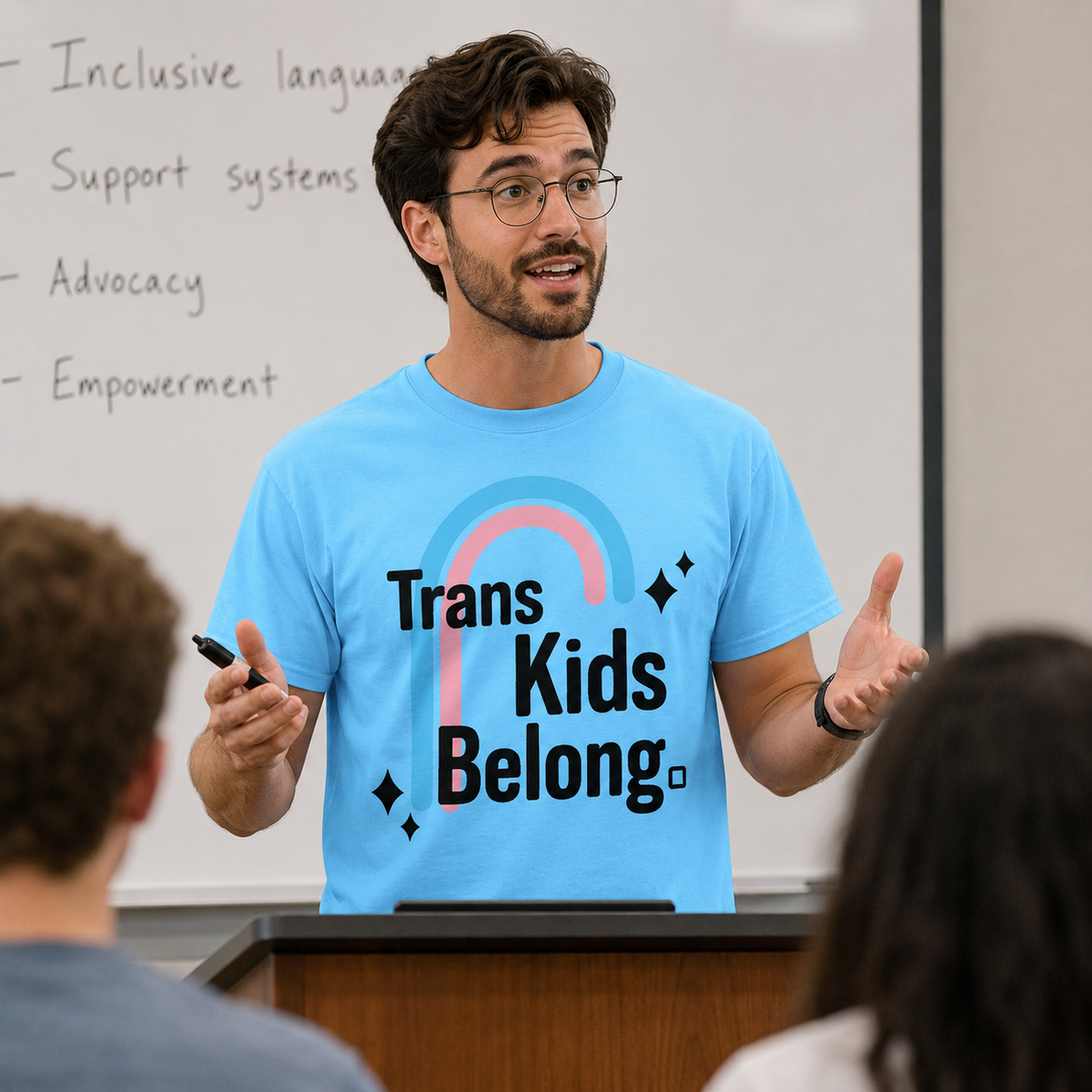 Trans Kids Belong T Shirt