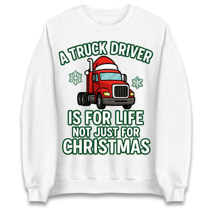 Truck Driver Christmas Jumper