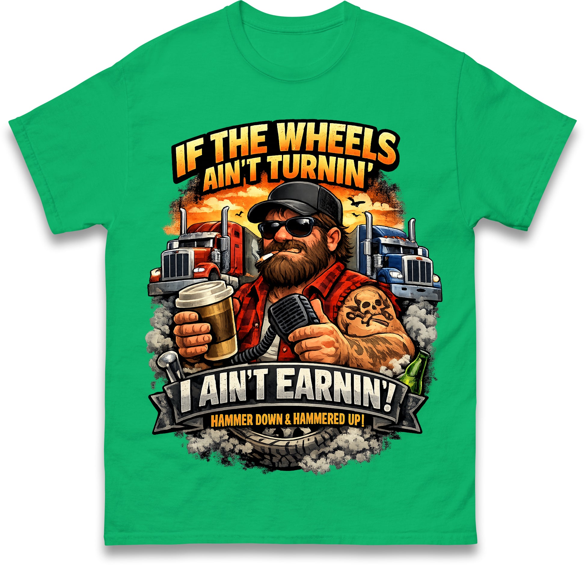 Truck Driver Job Title T Shirt