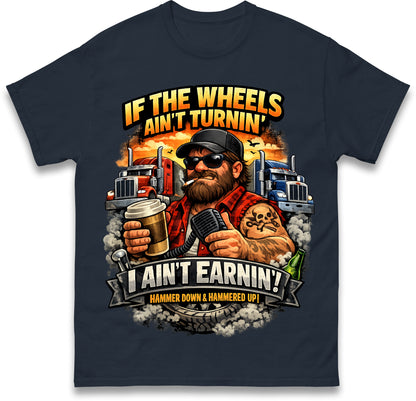 Truck Driver Job Title T Shirt