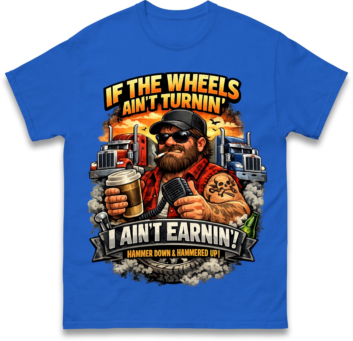 Truck Driver Job Title T Shirt