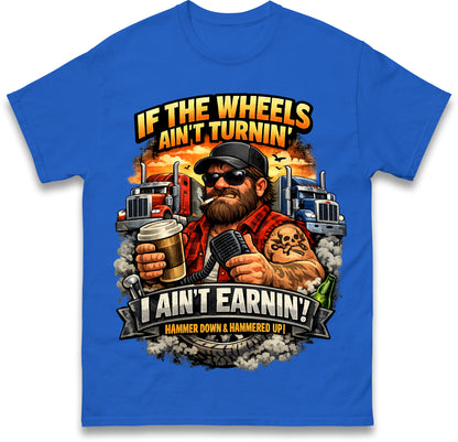 Truck Driver Job Title T Shirt