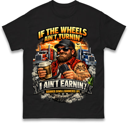 Truck Driver Job Title T Shirt