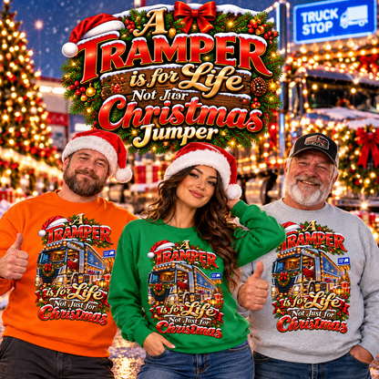 Truck Tramper Christmas Jumper