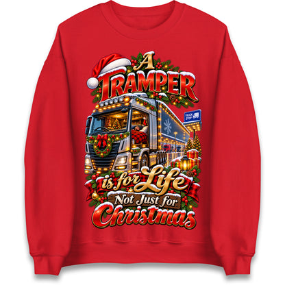Truck Tramper Christmas Jumper