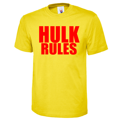 Hulk Rules T Shirt