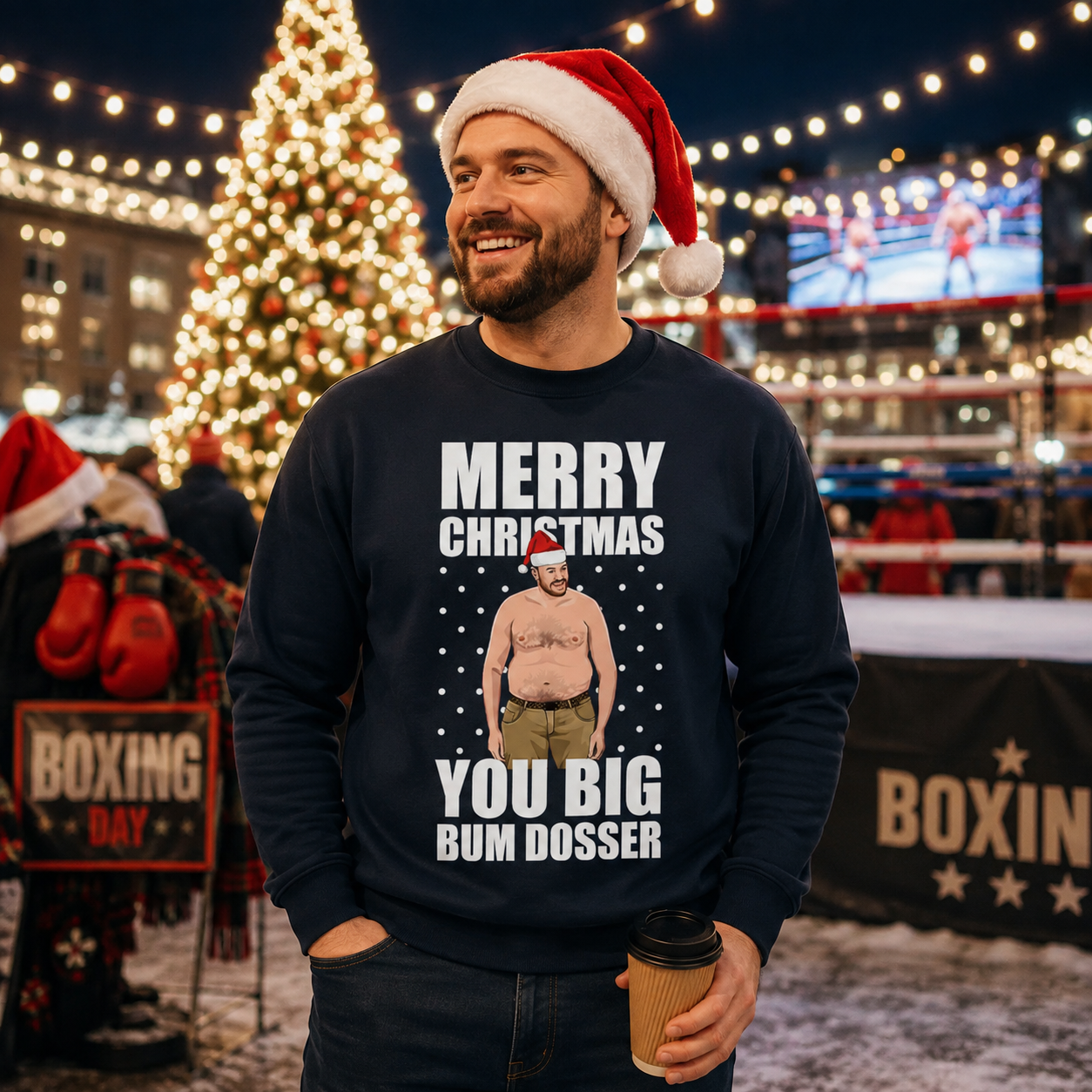 Tyson Fury Christmas Jumper