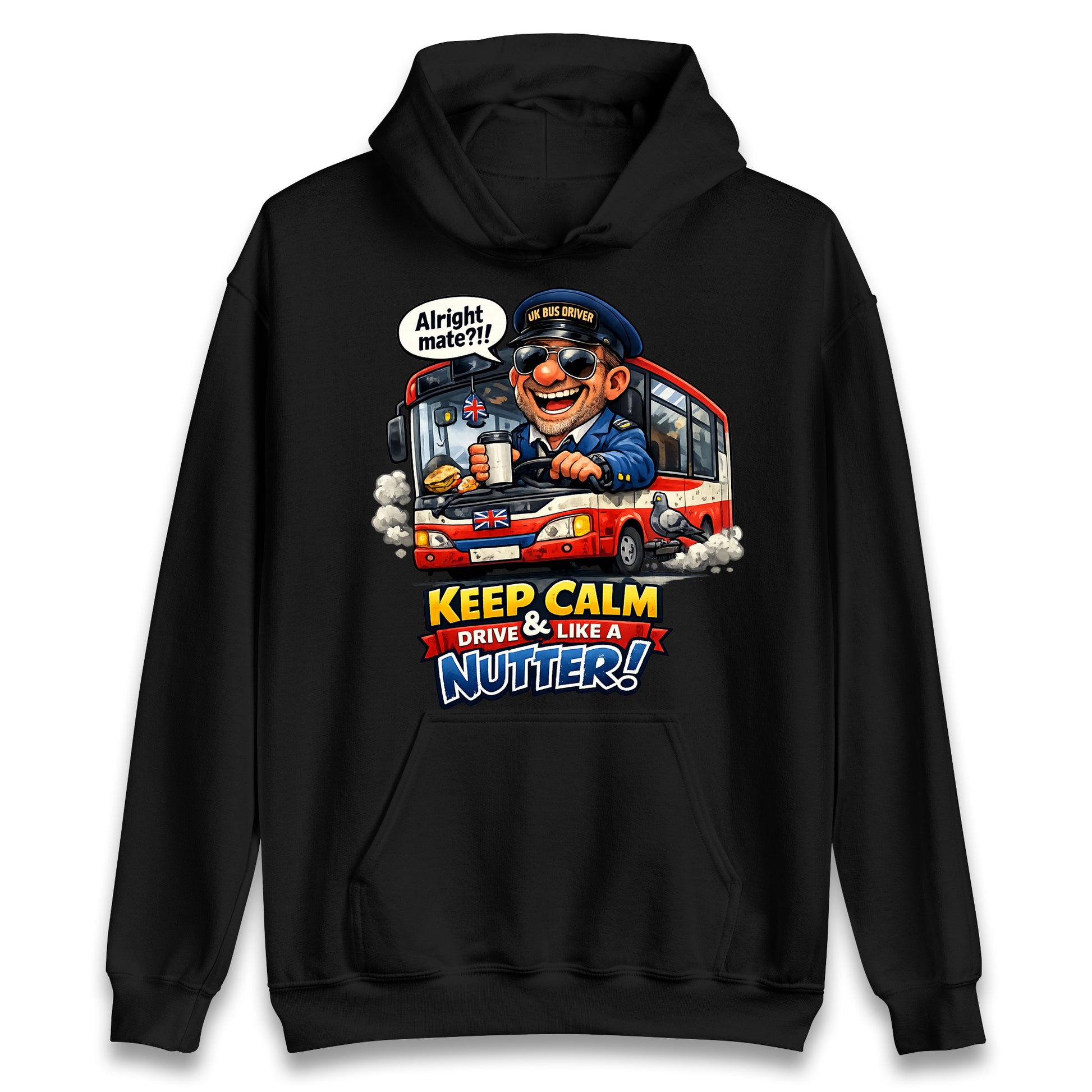 UK Bus Driver Hoodie