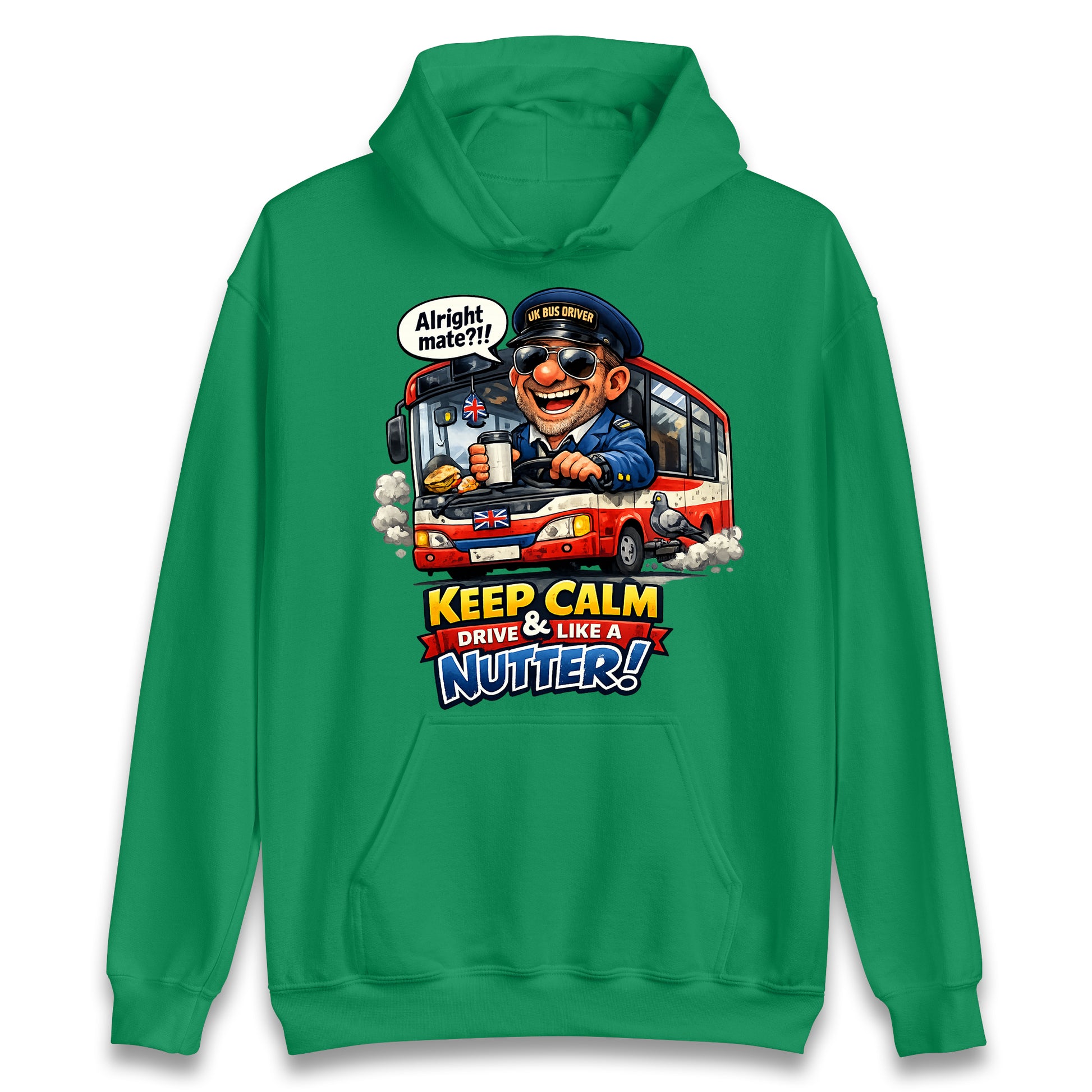 UK Bus Driver Hoodie