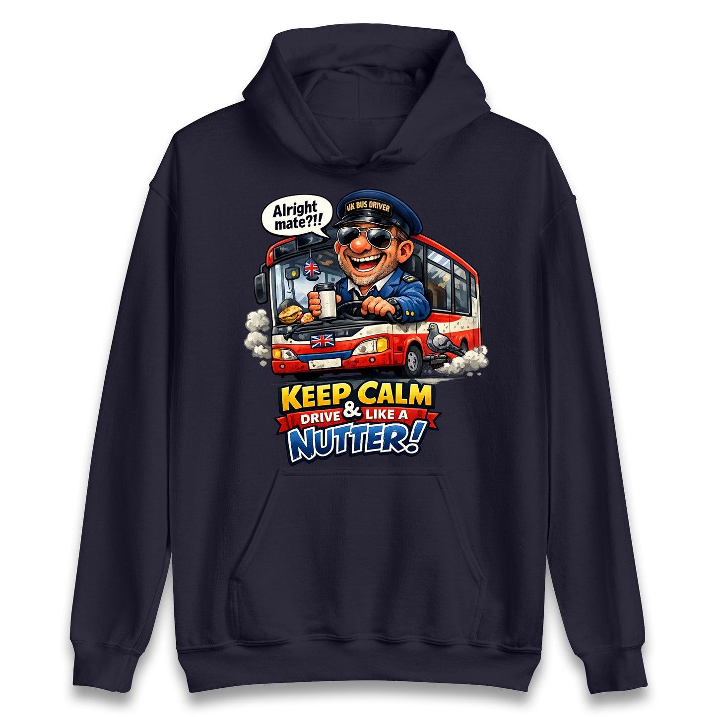 UK Bus Driver Hoodie