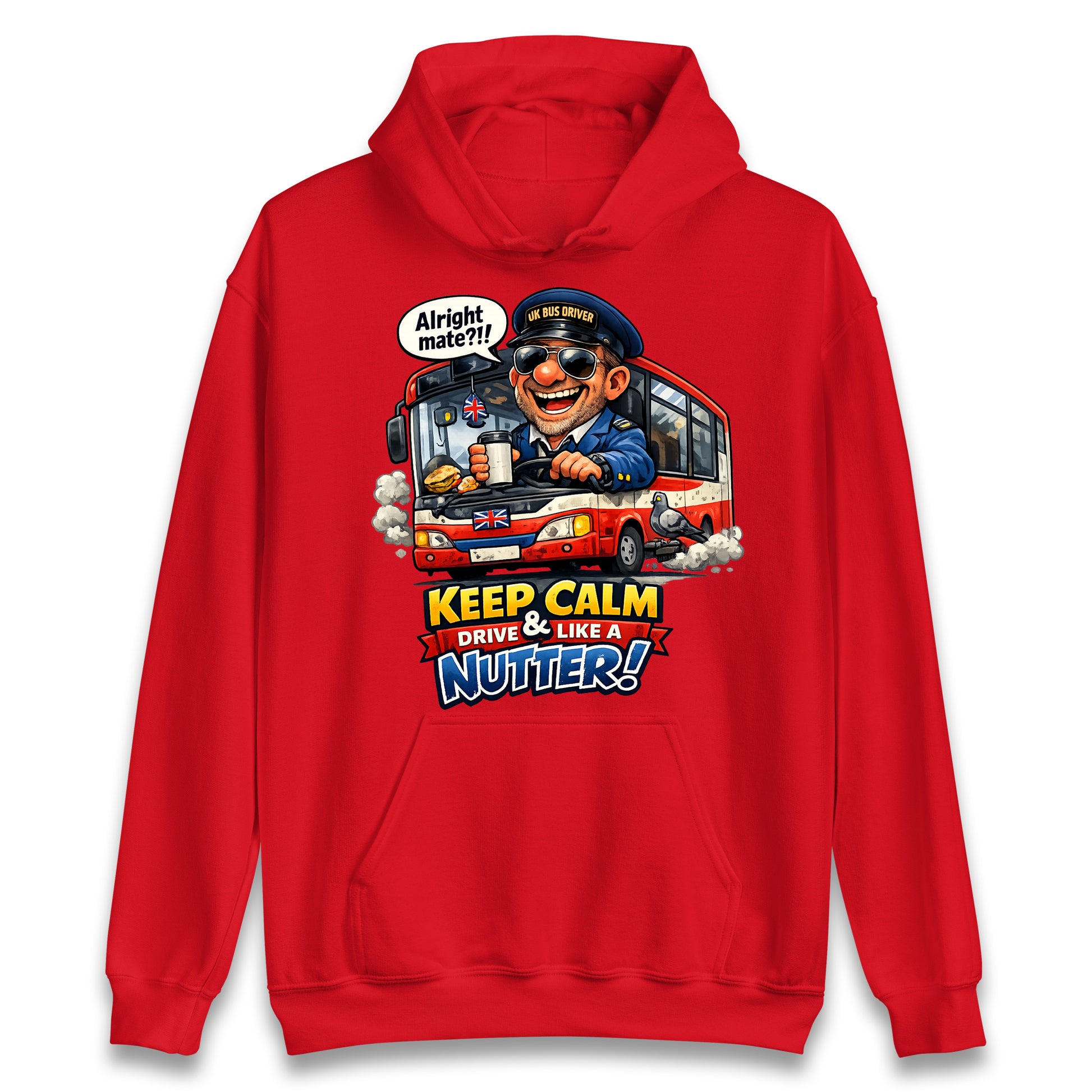 UK Bus Driver Hoodie
