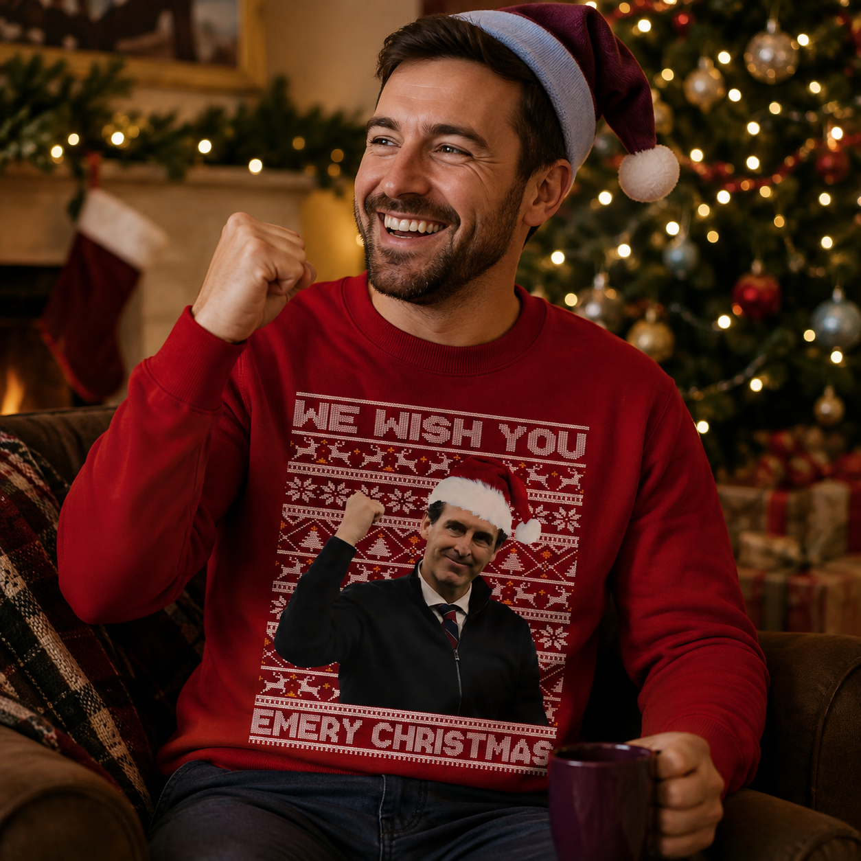 Unai Emery Christmas Jumper