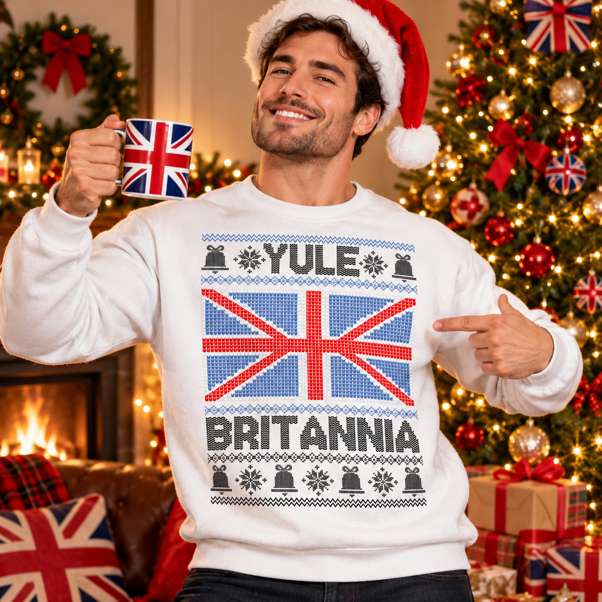 Union Jack Christmas Jumper