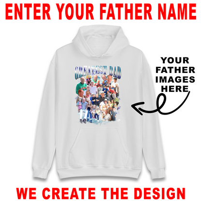 Fathers Day Personalised Hoodie