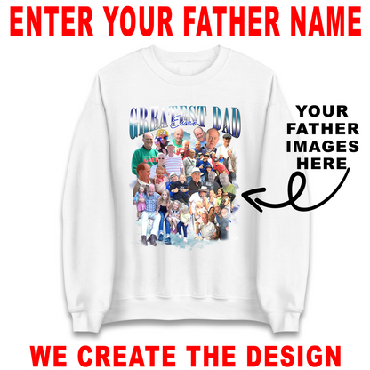 Fathers Day Personalised Jumper