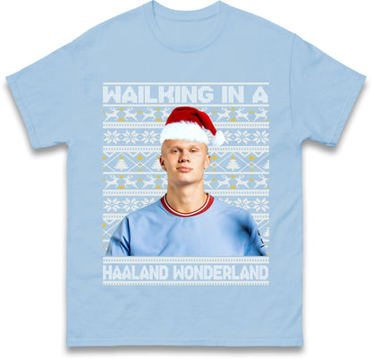 erling haaland christmas t shirt