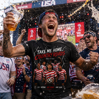 USA Soccer Take Me Home Country Roads World Cup 2026 Shirt