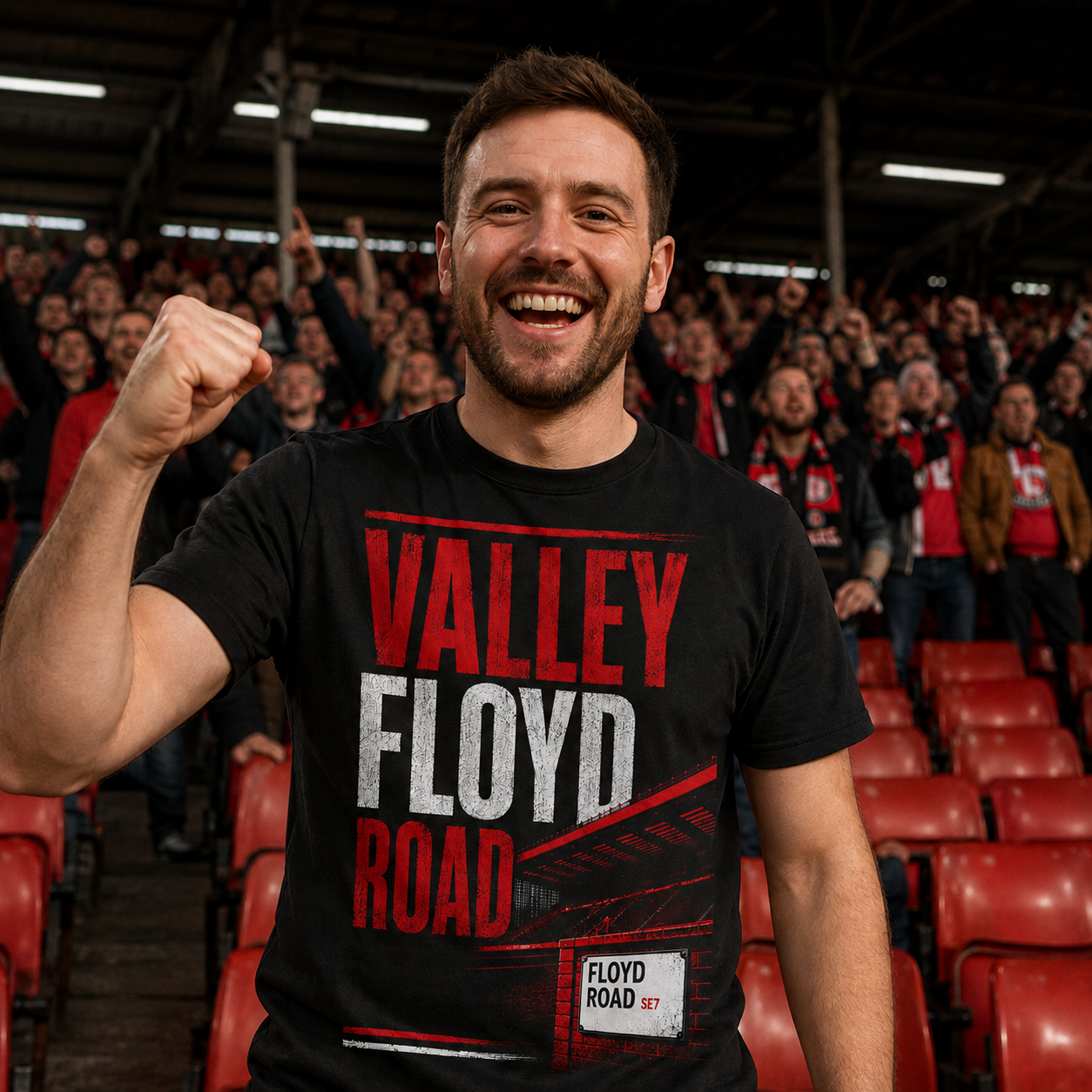 Valley Floyd Road Charlton Athletic T Shirt