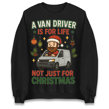 Van Driver Christmas Jumper