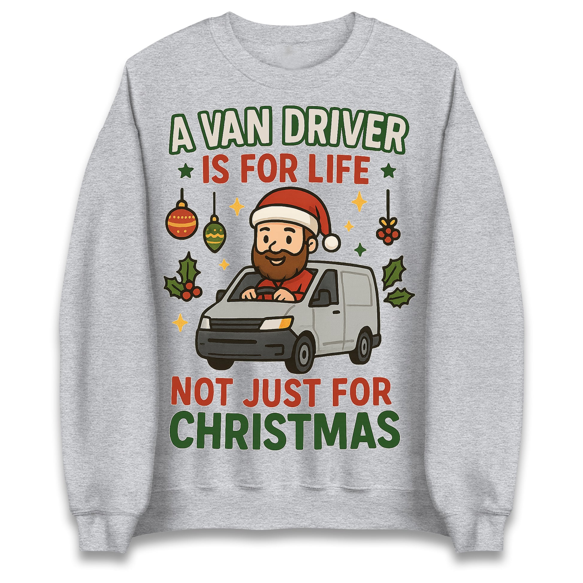 Van Driver Christmas Jumper