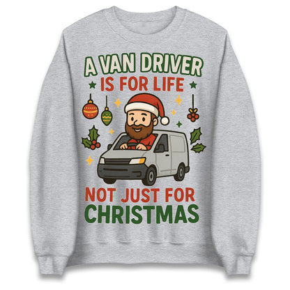 Van Driver Christmas Jumper