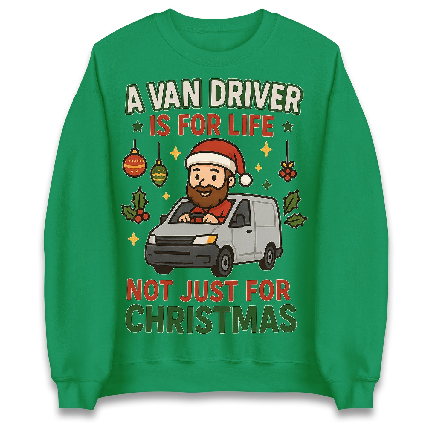 Van Driver Christmas Jumper