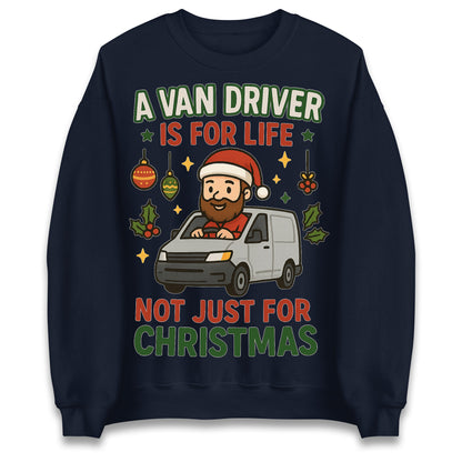 Van Driver Christmas Jumper
