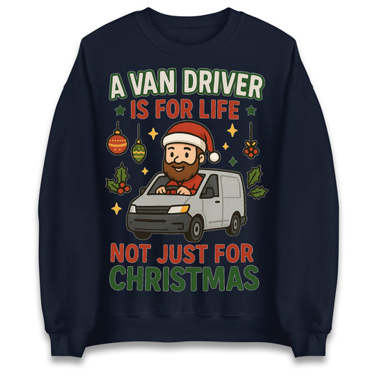 Van Driver Christmas Jumper
