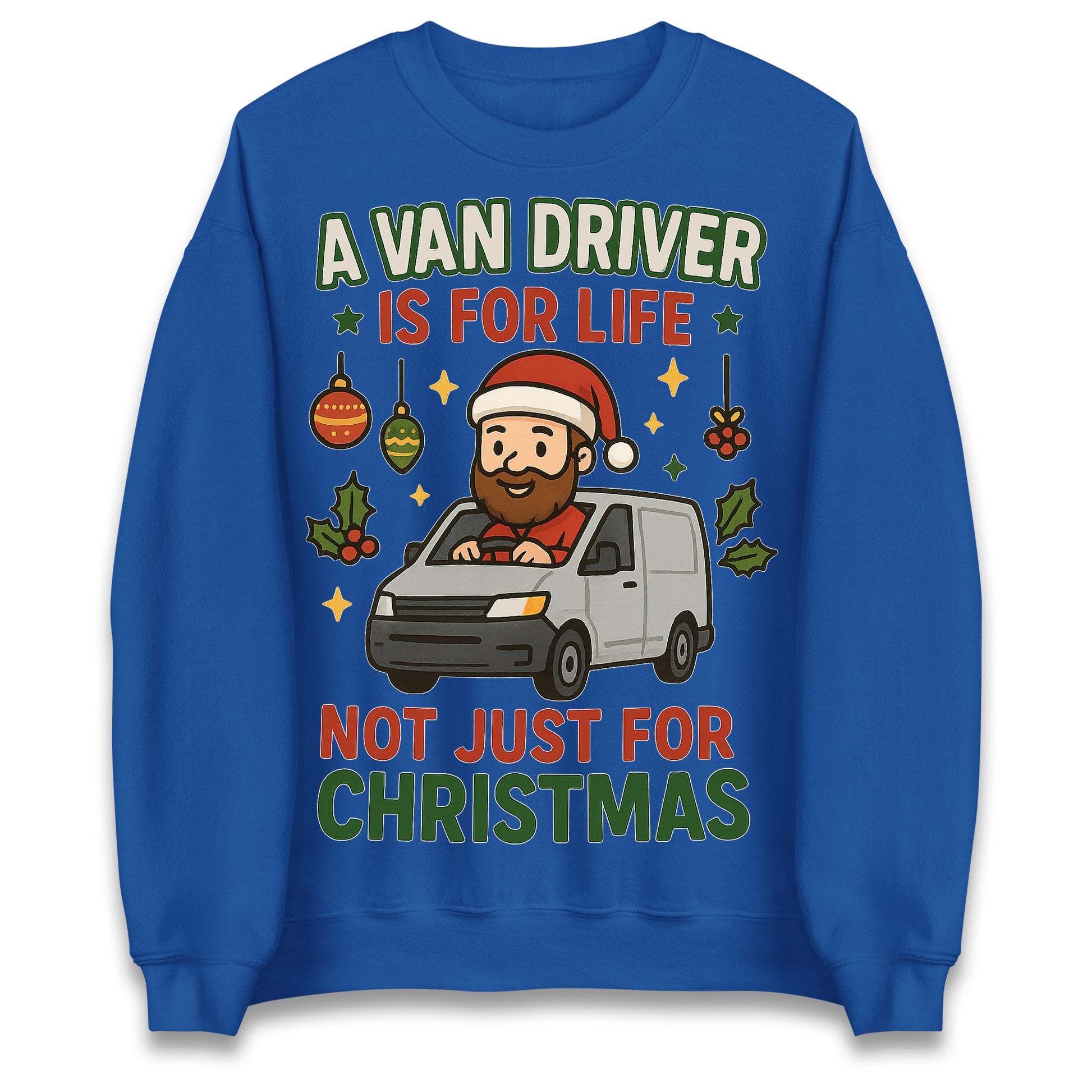 Van Driver Christmas Jumper
