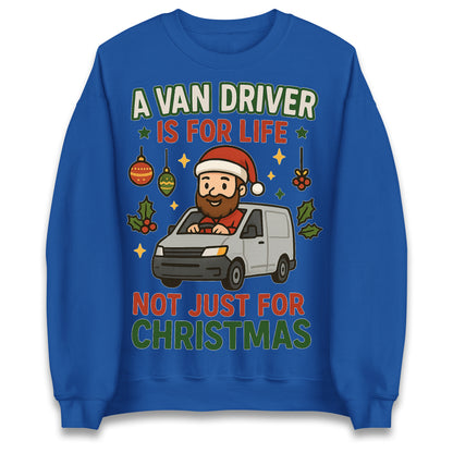 Van Driver Christmas Jumper