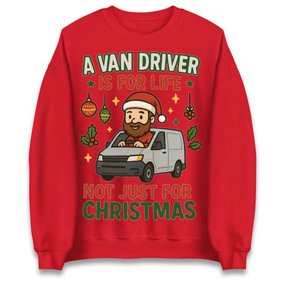 Van Driver Christmas Jumper