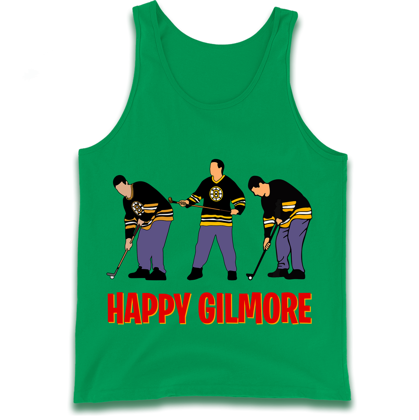 Happy Gilmore Golf Hockey Tank Top